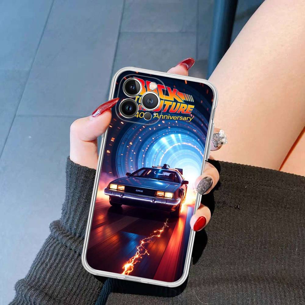 Back To The Future For IPhone 17 Air 16 Pro Max 15 14 13 12 11 Plus Phone Case