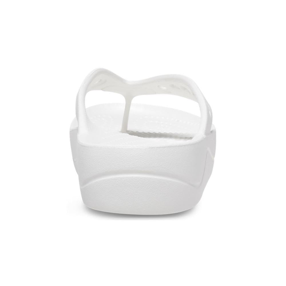 Crocs Baya Plattforms-flipflops 24cm Damsandaler, Vita,