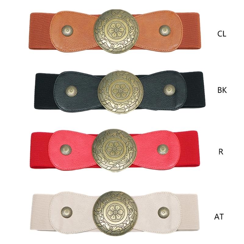 Erwachsener Elastischer Ösen-Design Taillengürtel Verstellbarer Übertriebener Persönlichkeits-Taillengürtel für Männer Jugendliche Mantel Jeans