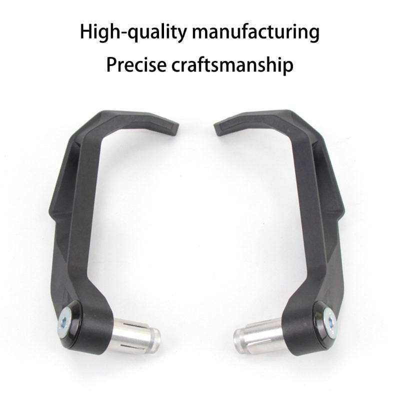 Aluminum Motorcycle Handguard Brake Lever Protector Anti Slip Design For Improved Braking Performances Injury Prevention