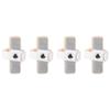 Finger Brace Anatomical Shape Finger Splints for Extended Wear Easy Application in Sports Injury and Protections
