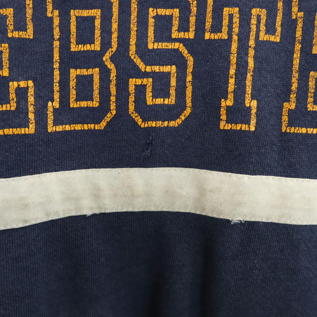 Champion 80s Vintage Tricot Tag Mid-term Long sleeve sweat L Two tags Men's Used