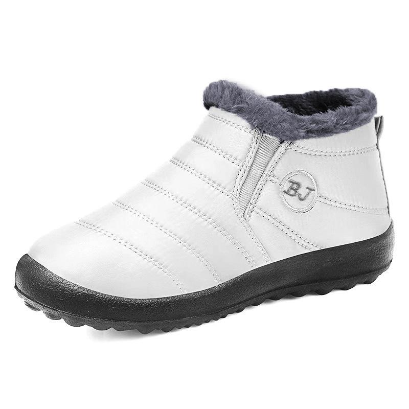 Cotton Shoes Women's Snow Boots Large Size Polyurethane Women's Boots Piled Thickened Short Boots Warm Soft-soled Cotton Boots
