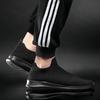 Modischer Sommer-Sportschuh für Herren Schuhe Sneaker Schwarz Laufschuhe Leicht Atmungsaktiv Trend Flach Lässig Leichtes Herrenschuhwerk
