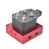 Roter universeller Airride-Federung-Verteilerventil 1/4 1/8"NPT Schnelle Luftbalgsteuerung fbss (0-300 psi)