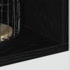 Kitchen Base Cabinet Black Oak Effect 30 x 44.5 x 81.5 cm