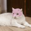 Cat Bat Mask Half Face Superhero Pet Mask Bat Hero Mask Cosplay Apparel for Halloween Costume Parties Dress-up Photography Prop