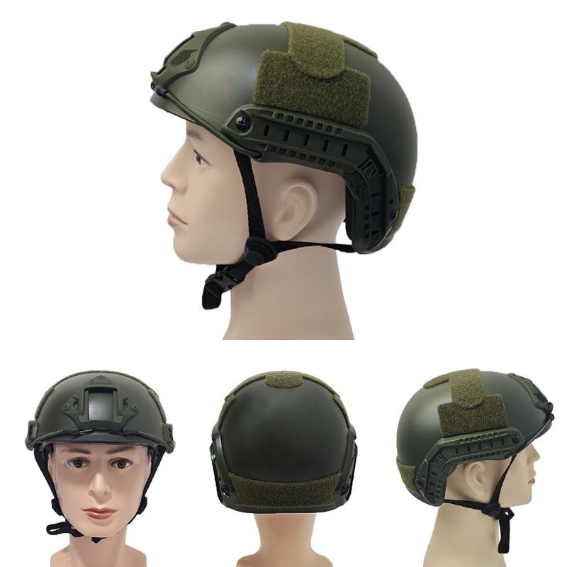 FAST Tactical Rail Helmet for Outdoor Sports, Cycling, Mountaineering, and Real CS Training