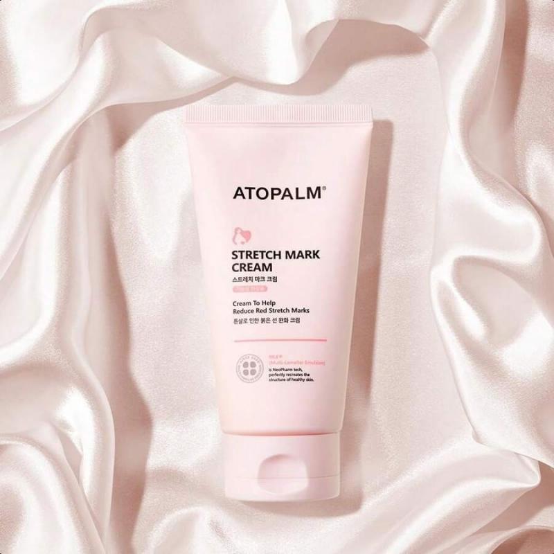 Atopalm Maternity Care Stretch Mark Cream 150ml , Canola Oil Postpartum Skin Care| Pregnancy Red Lines Relief | Skin Swelling Elasticity Improvement