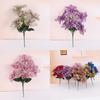 Christmas Flower Bouquet Holiday Decor With Faux Petals For Home Festive Celebration