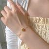 Minimalist Heart Titanium Steel Collarbone Necklace For Women Unique Design Pendant Jewelry