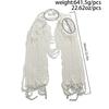 Salircon  New Sexy Bridal Tassel Imitation Pearl Shoulder Chain Necklace for Women Elegant Shawl Wedding Jewelry Accessories