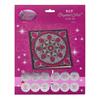 CRYSTAL ART Kit Card Diamond Embroidery 18x18cm Mandala