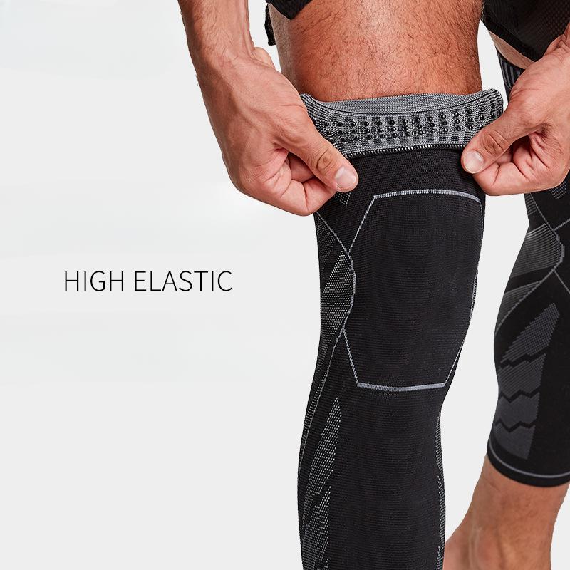 Sports Pressure Leggings, Knee Pads, Long Sleeves, Basketball Men's Protective Gear, Pantyhose, Running, Deadlift, Long, Four Seasons, Thin, Muay Thai