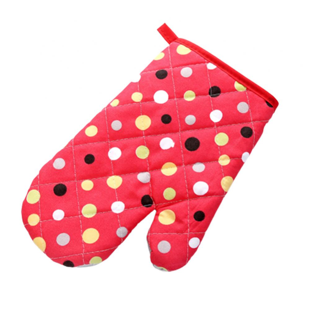 1Pc Glove Kitchen Thermal Insulated Heat Resistant Oven Mitt Thickened Bake Tool