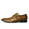 Schnallen-Munch Lederschuhe Herren Echtes Leder Kleiderschuhe Herren Trendige Herren Ein-Pedal Business Casual Schuhe Große Größe Lederschuhe
