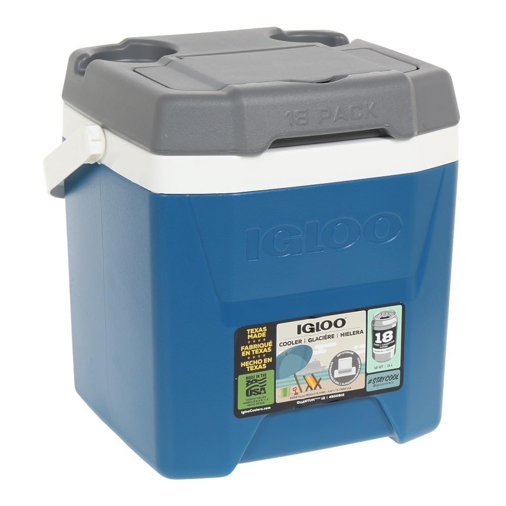 

Igloo Cooler Box 11L Insulated Wheel Hybrid 12 32027 x (Blue Gray/FF)