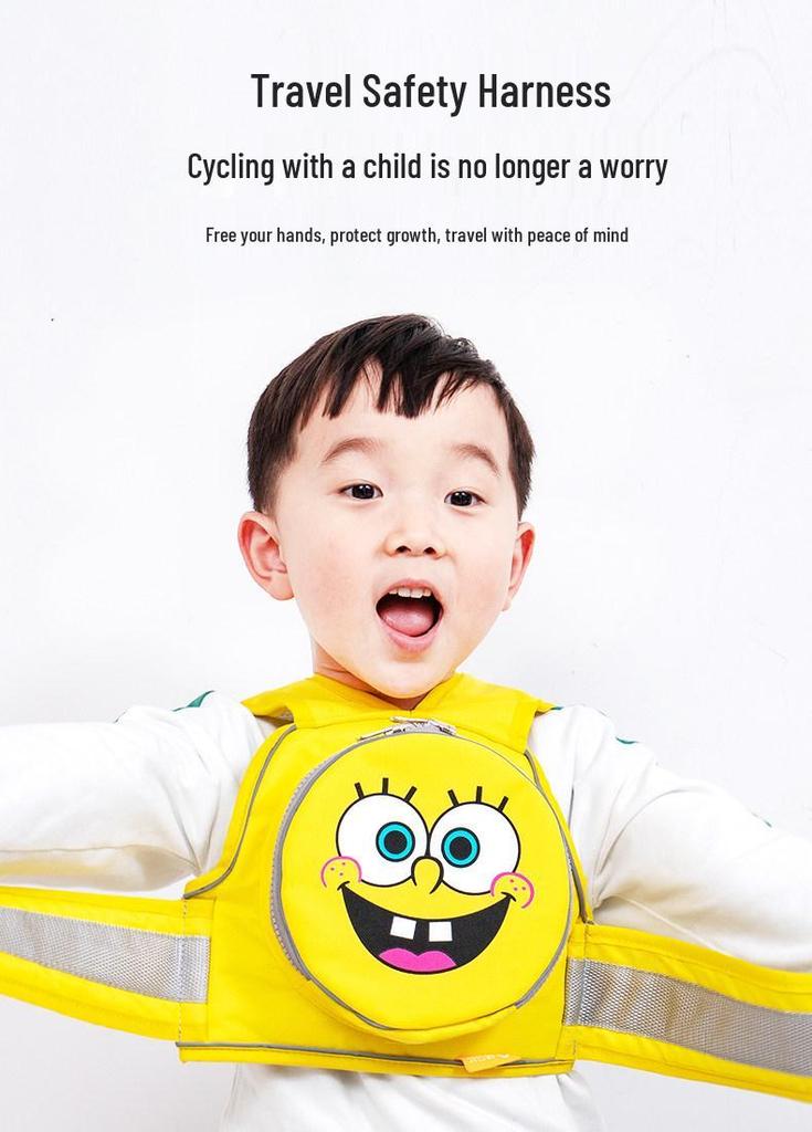 Electric Motorcycle Child Safety Strap for Riding