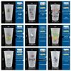 Pabei 500ml Disposable Plastic Bubble Tea & Juice Cups with Lids