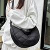 Crossbody Bag Diamond Grid Quilted Dumpling Bag Shoulder Bag Large Capacity
