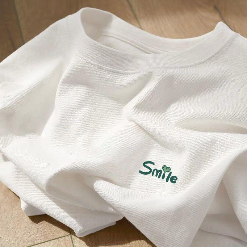 

Футболка из чистого хлопка, тяжелая, брендовый прилавок, скидка, большая распродажа, с коротким рукавом, мужская и женская, одинакового стиля, летняя, свободная футболка XL [Heavy weight pure cotton]]