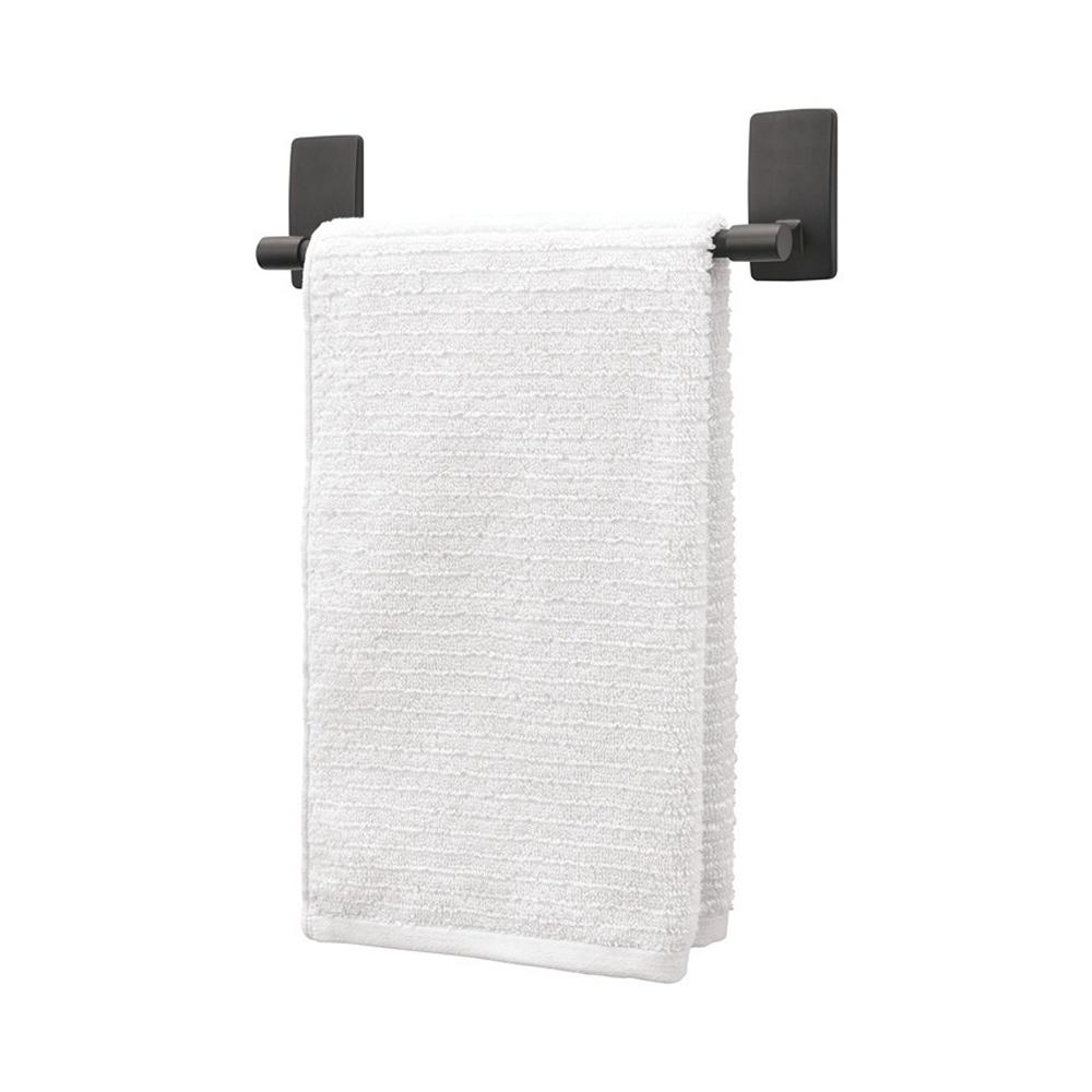 BATH42-MB Command Bathroom Hand Towel Bar Matte Black