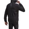 Adidas Solid Color Casual Sports Zip-Up Stand Collar Jacket Men Outerwear Black HL2403