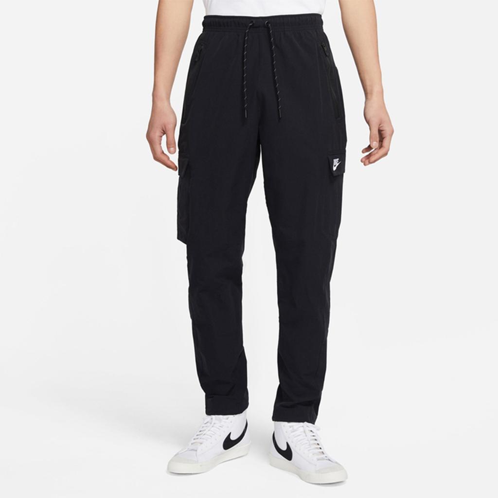 Nike Sportswear Knit Pants Long Casual Men Bottoms Black DJ8037-010
