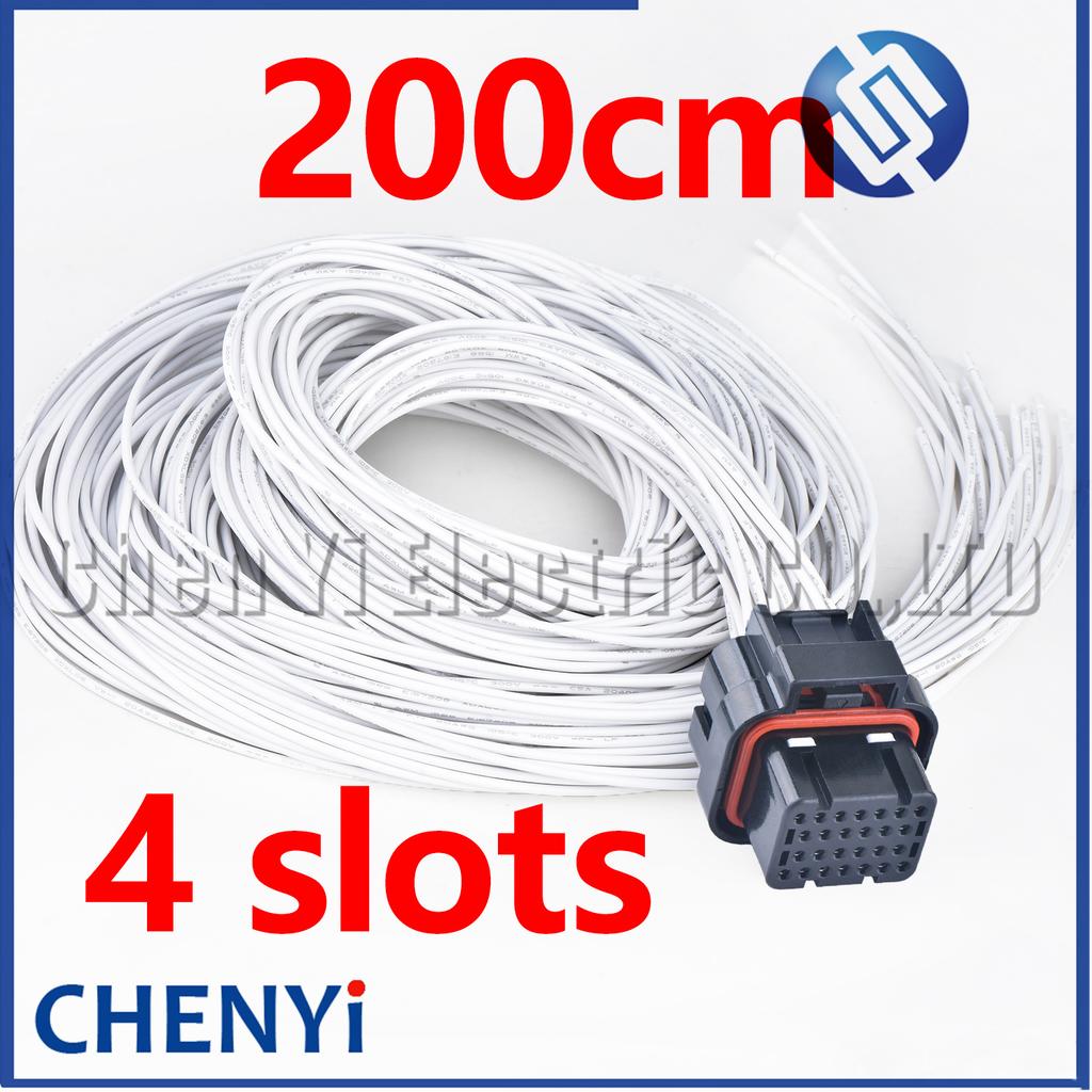 26 Pin Auto ECU Computer Connector Oil Gas Electrical Plug 3-1437290-7 3-1437290-8 1473416-1 1473416-2 With 30cm or 200cm Wires