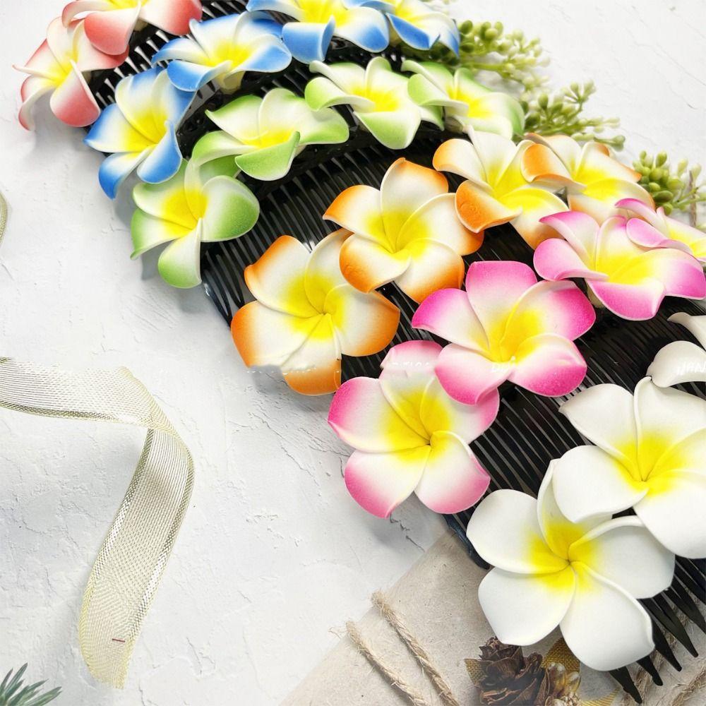 Side Clip Flower Hairpin Dai Wedding Bride Accessories Water Splashing Festival