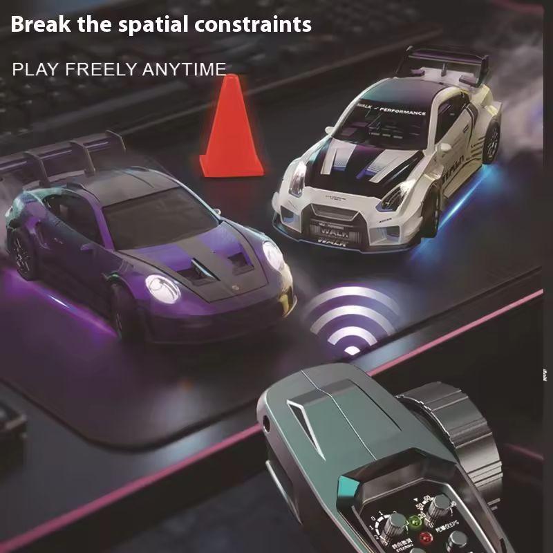 In Stock D43 Rc Car 1/43 Full Scale With Gyroscope 4wd 2.4g Rc Cars High-Speed Drift Racing Car Alloy Model Gifts Birthday Toys