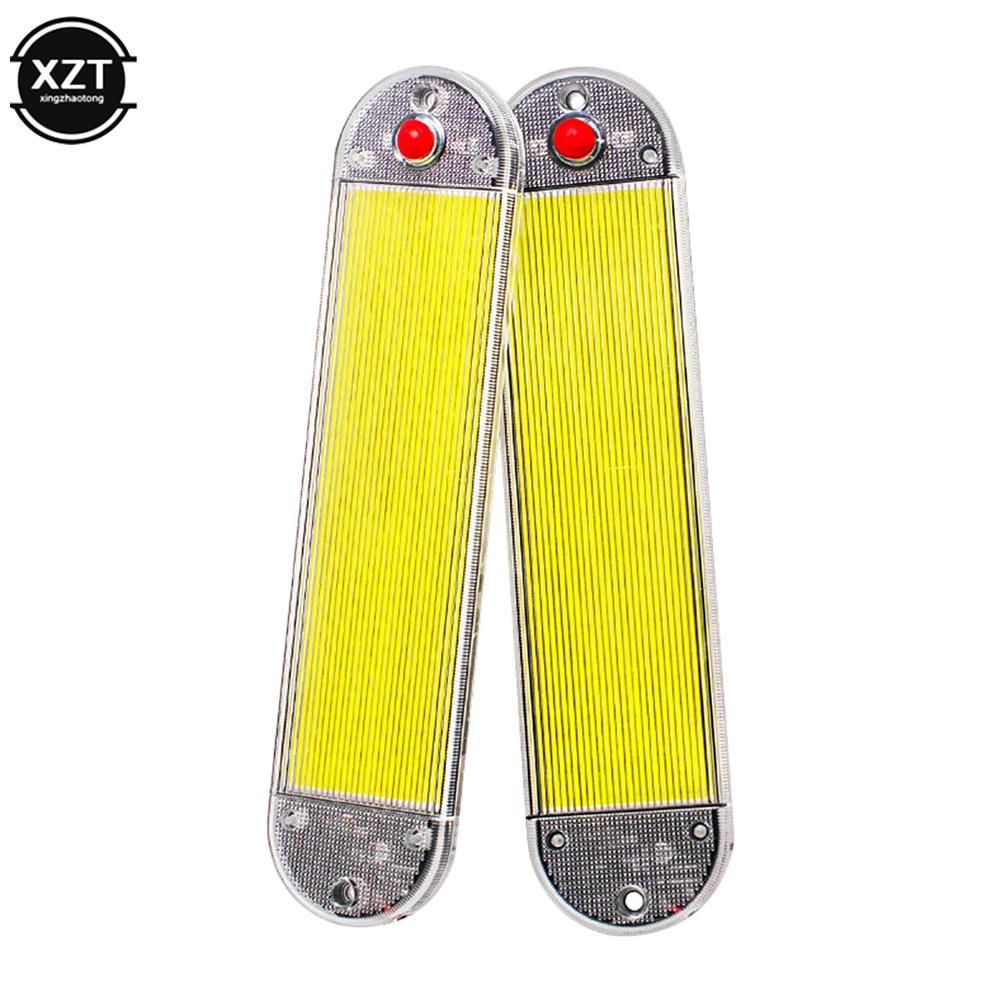 2pc 108 COB LED Truck Reading Light Lamp Beads High Bright Van Ceiling Carriage Light Cab Interior Lamp Indoor Light 12-80V 2PCS