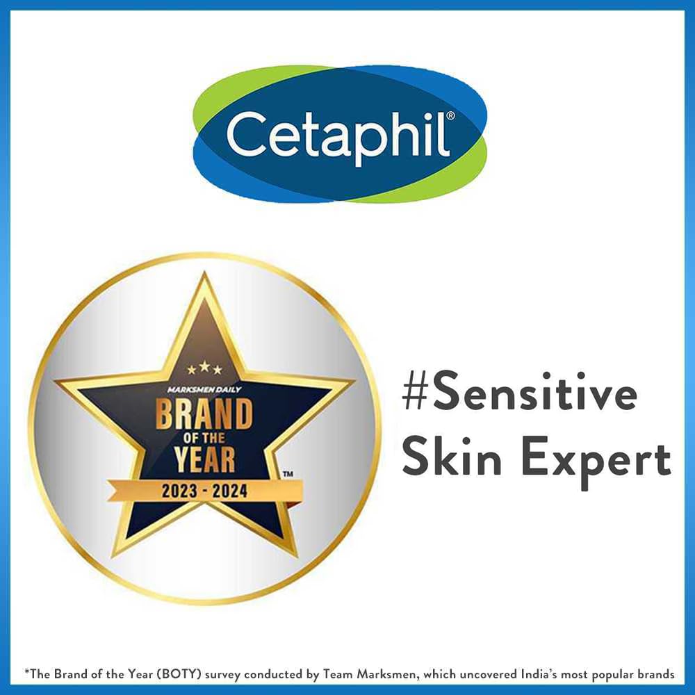 Cetaphil Moisturizing Lotion for Sensitive Skin 100ml Non-Greasy Daily Hydration for Dry Normal Skin