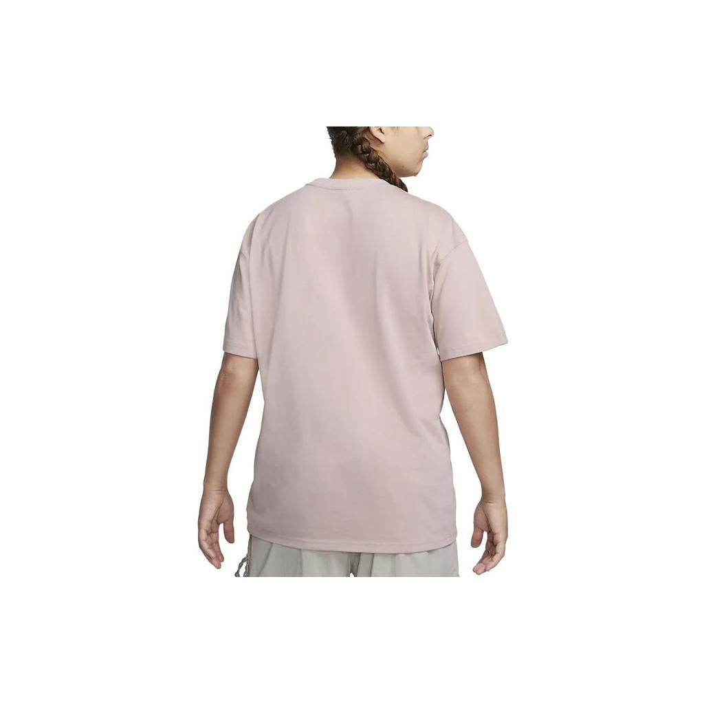 Nike T-shirt Sportiva Girocollo con Stampa Logo Triangolare ACG Uomo Top Rosa DJ3644-601