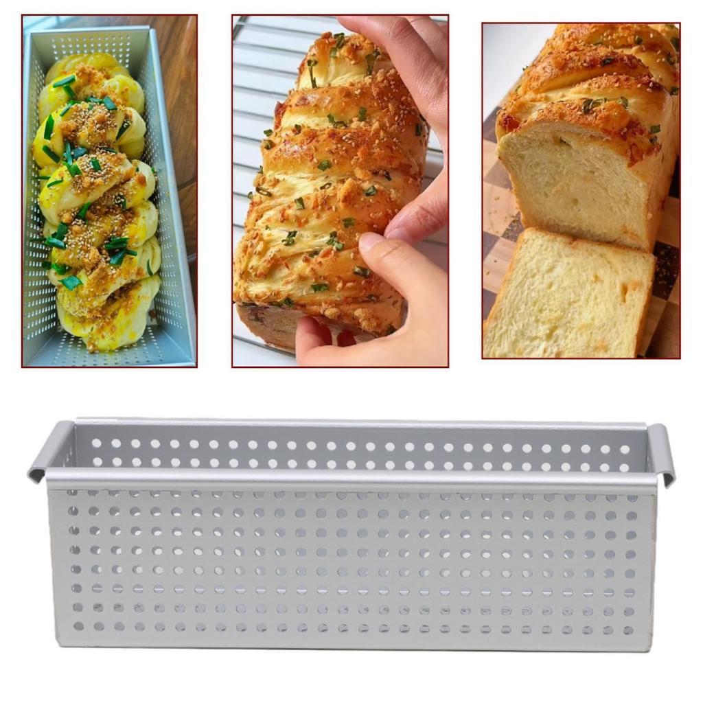Loaf Pan Aluminum Alloy Reusable Kitchen Accessories Bakeware Mini Toast Box