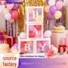 Baby Surprise Transparent Balloon Box for Weddings, Birthdays, and Celebrations