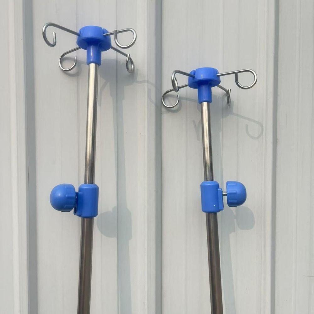 Easy Installation Infusion Rack Stainless Steel Iv Pole Hook Teaching Supplies