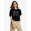 T-Shirt Women O-neck Short Sleeve Women's Tshirts Vintage Graphic Fashion Daily Harajuku Shirt Streetwear Tee
