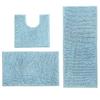 Mat Fashion Wool Comfortable Simple Toilet Bathroom Absorbent Set Threepiece