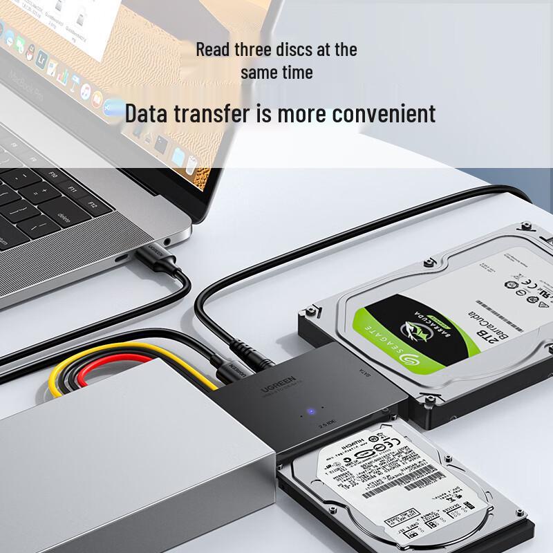 Ugreen USB 3.0 auf IDE/SATA Festplatten-Adapterkabel