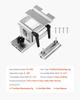 Sharpening Tool Rest Jig, Adjustable Replacement Tool Rest Sharpening Jig for 6" or 8" (152 Mm or 203 Mm) Bench Grinders with Flat Miter Slide for