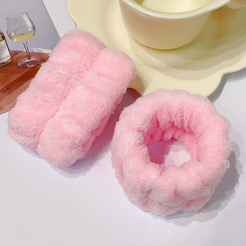 

Наручная повязка из микрофибры, наручное полотенце для умывания, повязка, резинки для волос, для умывания лица, абсорбирующая наручная повязка от пота для женщин, повязка на голову KTY