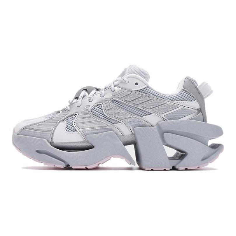 FILA Space Abrasion Resistant Low top Chunky Sneakers Unisex Gray F12W523109FMS