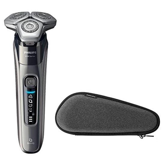 Philips 9000 Series Mens Electric Shaver Razor Beard Trimmer 72 Blade360-D Flex HeadPersonal Fit Shaving/SkinIQ Technology Model