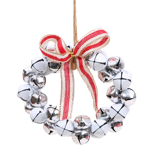 Bell Wreath Ornaments Small 8 Inch Christmas Crisp Sound Bells