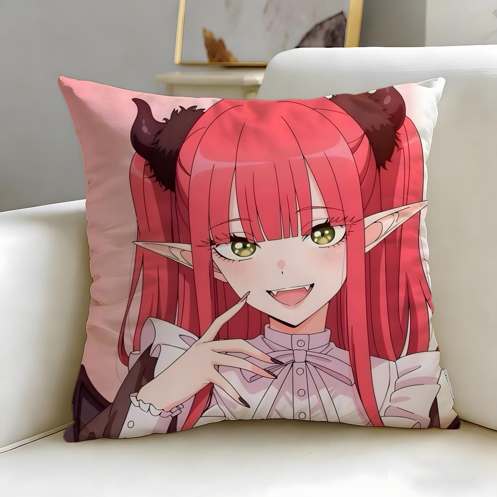 Classic Anime My Dress-Up Darling Cushion Cover Soft & Easy-Wash Pillow Case – Versatile For Couch, Bed, Travel And Office