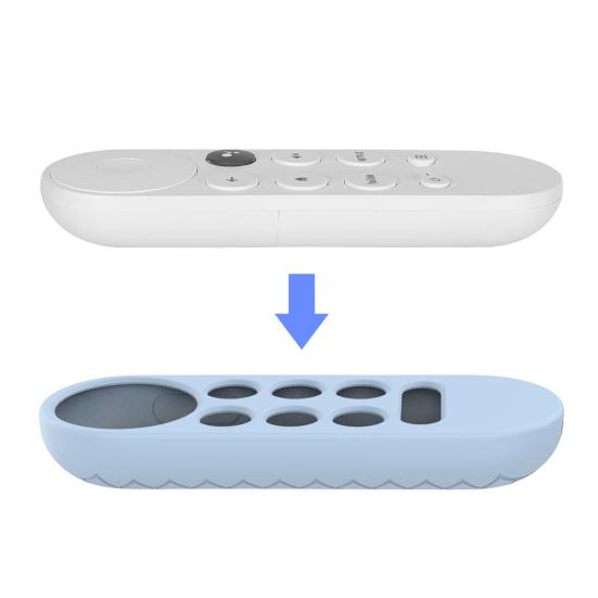 Soft Silicone Shockproof TV Remote Control Protective Cover Protector Case for Google Chromecast 2020