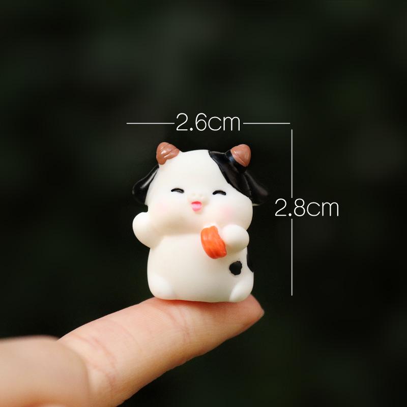 Mini Zodiac Plush Dolls - Cute Animal Figures for Desktop Decoration