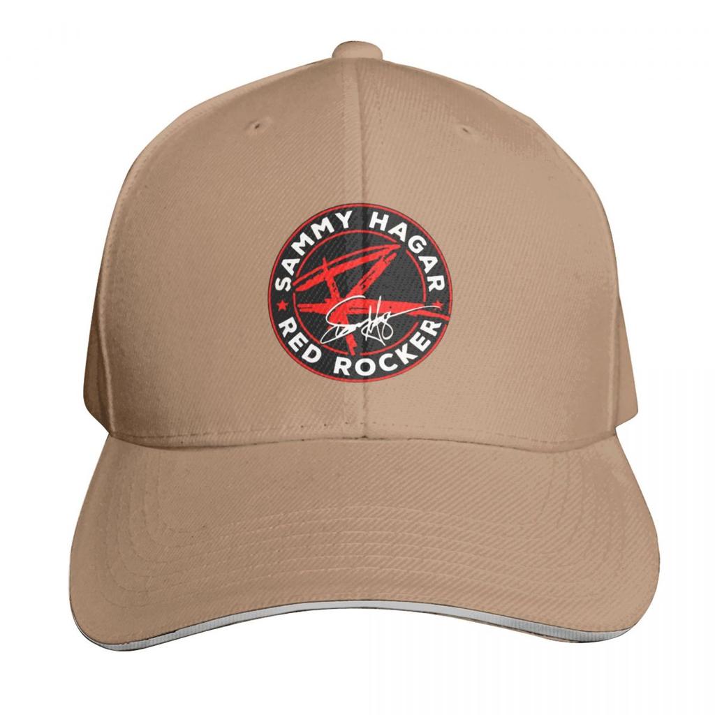 Sammy Hagar Red Rocker Merch Baseball Cap Curved Brim Classic Fit Low Profile Unstructured Unisex for Unisex Women