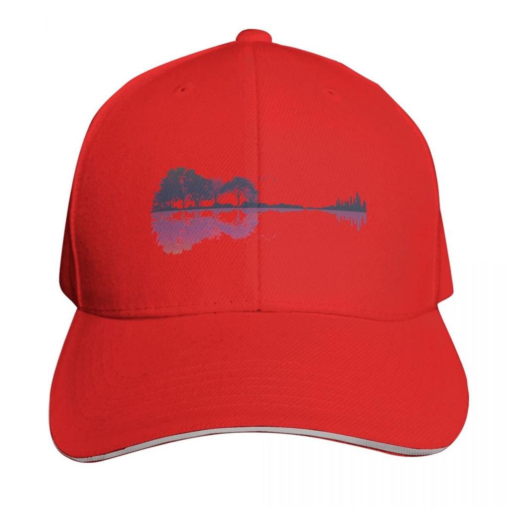 Nature Guitar Baseball Cap Luxury Unisex Cap Anime Hat Golf Vintage Womens Unisexs